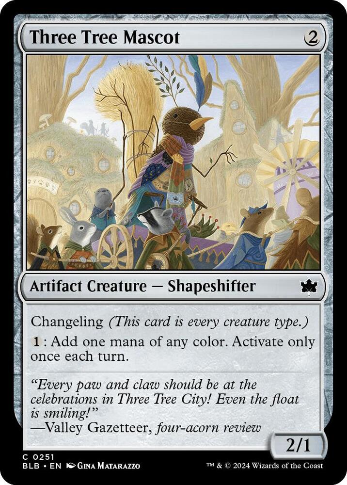 Three Tree Mascot 251 (Bloomburrow)  - Foil | Good Games Modbury