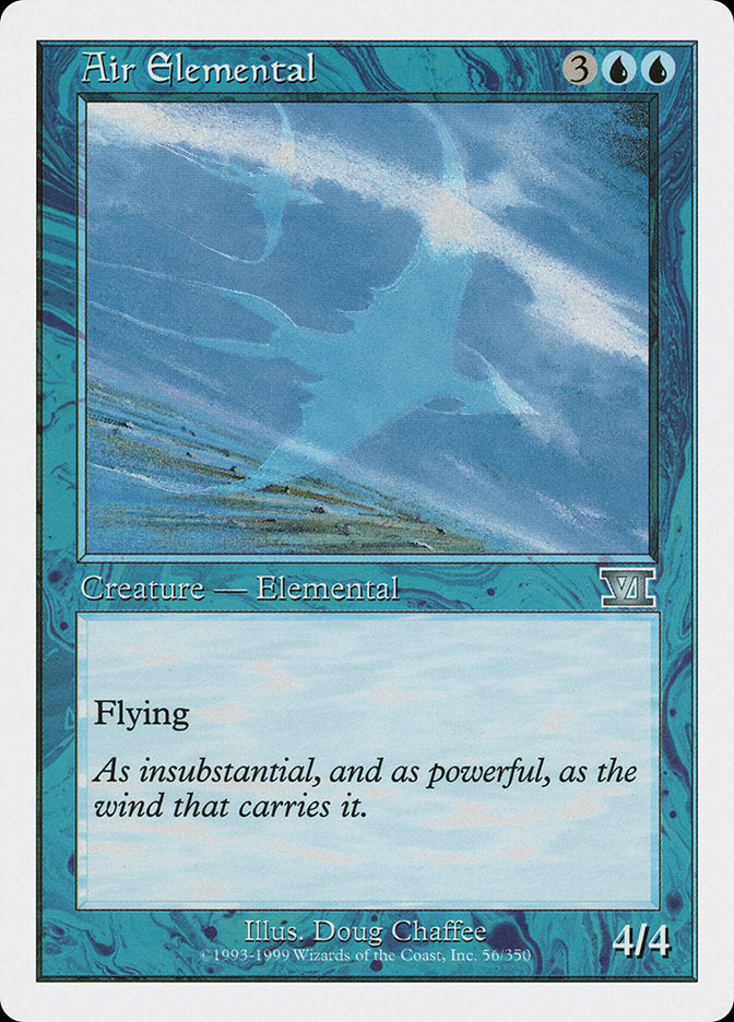 Air Elemental [Classic Sixth Edition] | Good Games Modbury