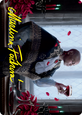 Voldaren Epicure 1 Art Card (Gold-Stamped Signature) [Innistrad: Crimson Vow Art Series] | Good Games Modbury