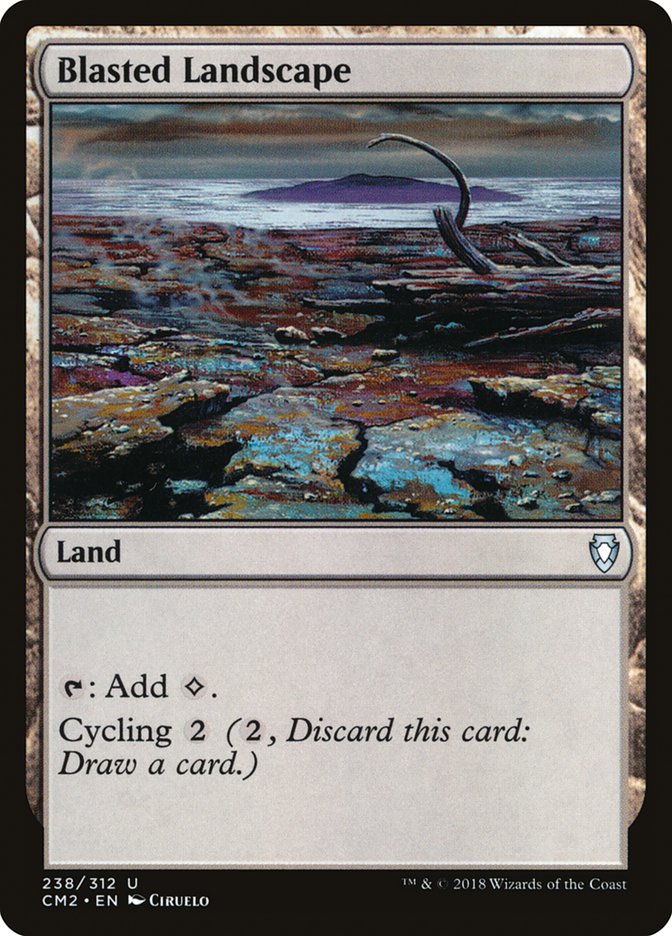 Blasted Landscape 238/312 (Commander Anthology Volume II)  | Good Games Modbury