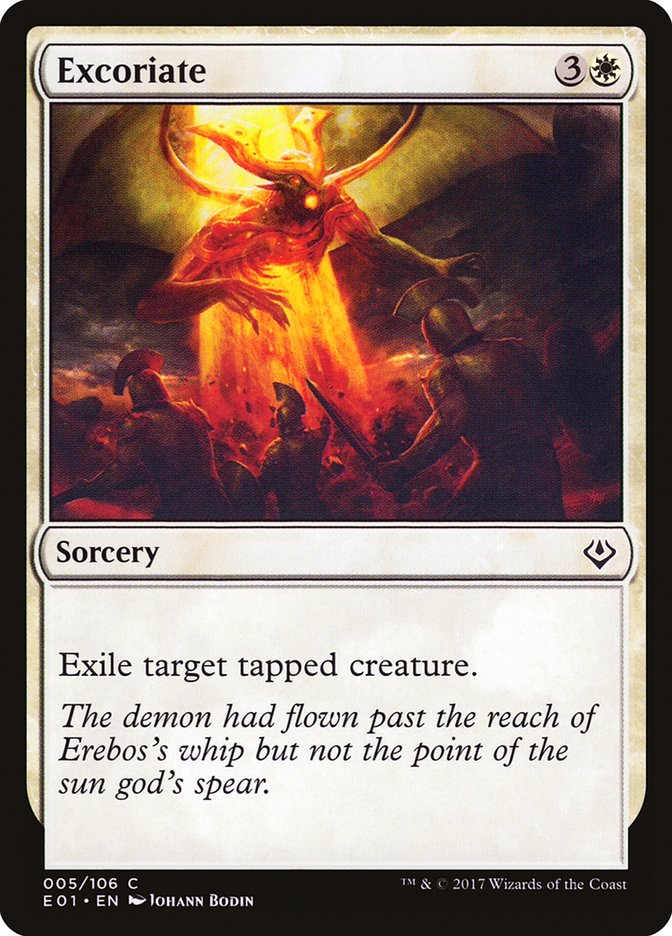 Excoriate 5/106 (Archenemy: Nicol Bolas)  | Good Games Modbury