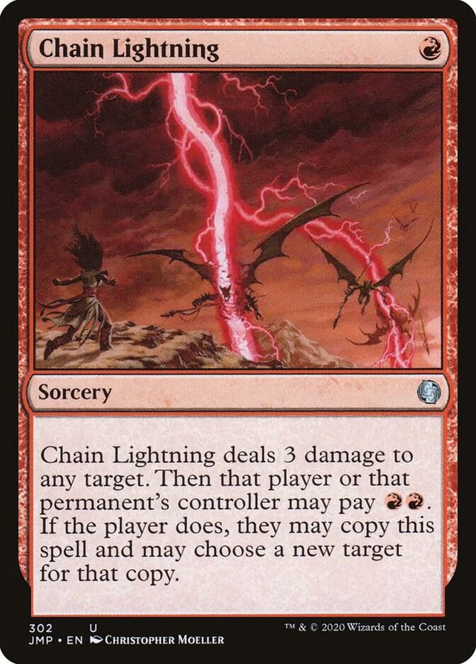 Chain Lightning 302/495 (Jumpstart)  | Good Games Modbury