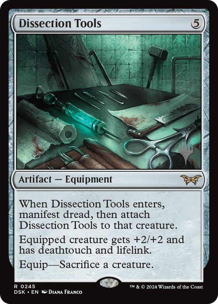 Dissection Tools 245 (Promo Pack: Duskmourn: House of Horror)  - Foil | Good Games Modbury