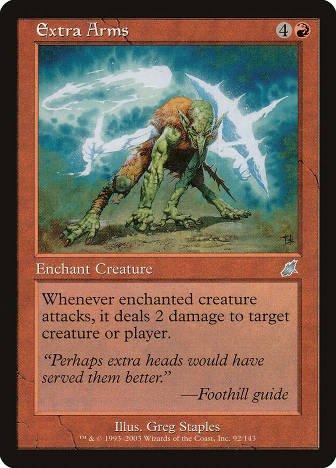 Extra Arms 92/143 (Scourge)  - Foil | Good Games Modbury