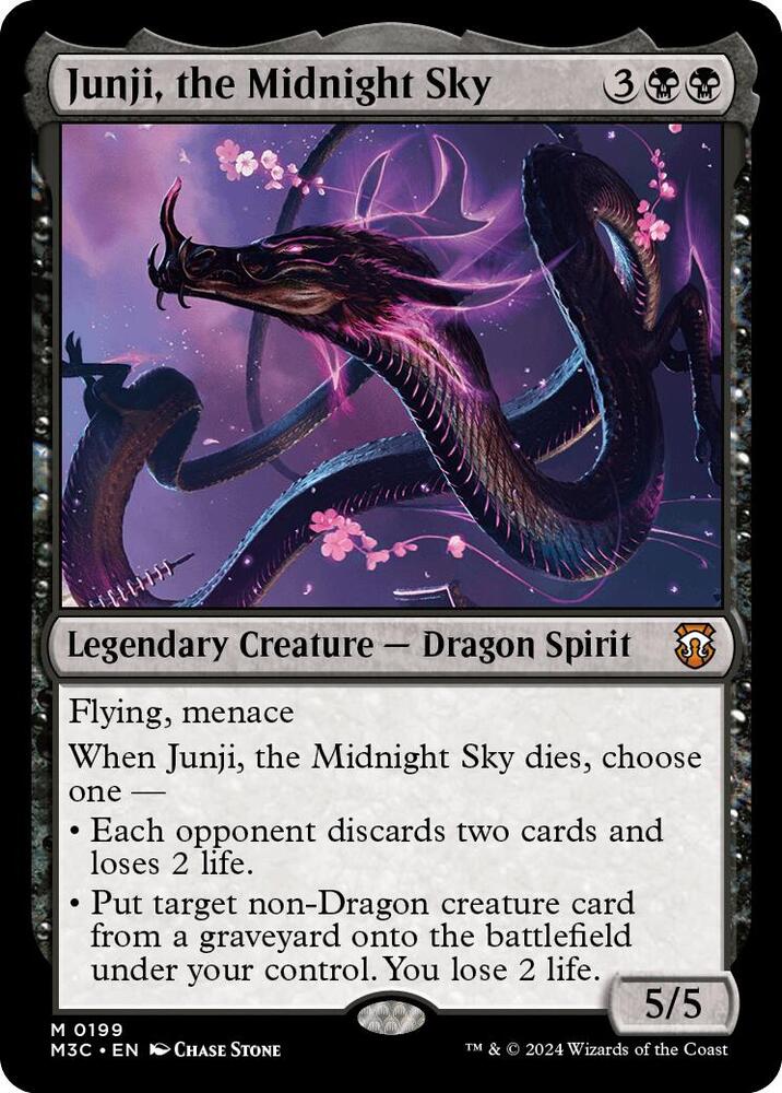 Junji, the Midnight Sky 199/411 (Commander: Modern Horizons 3)  - Ripple Foil | Good Games Modbury