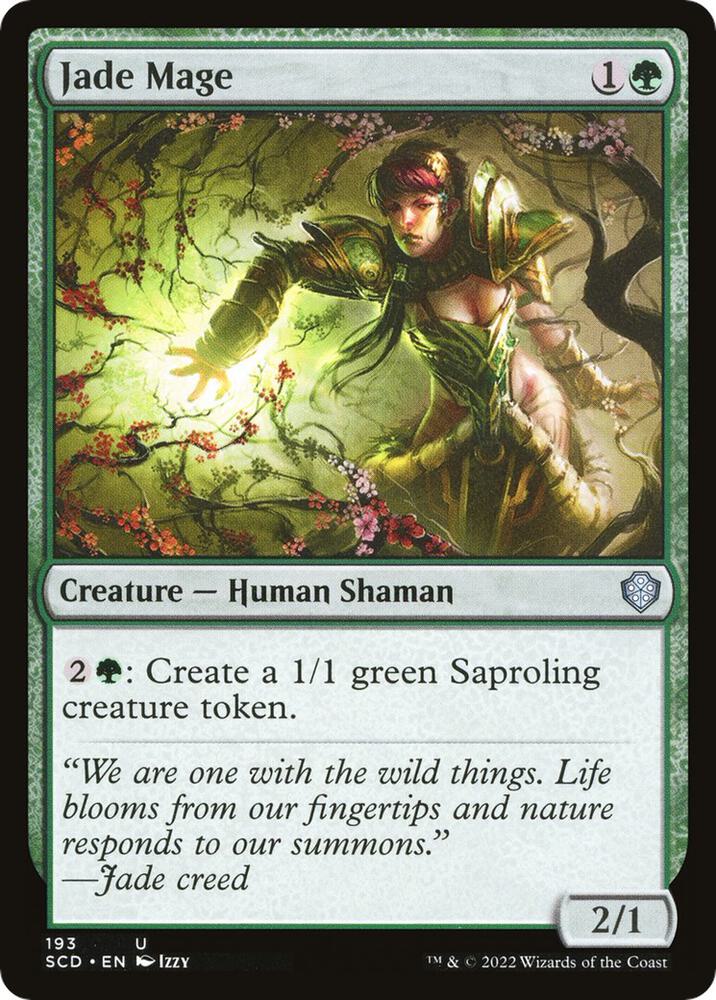 Jade Mage 193/352 (Starter Commander Decks)  | Good Games Modbury