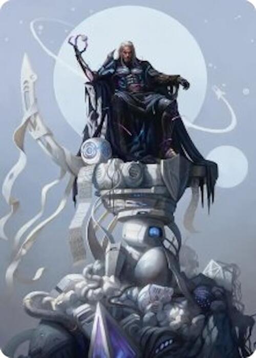 Tezzeret Cruel Captain Art Card 35 54 35 (Art Series: Edge of Eternities)  | Good Games Modbury