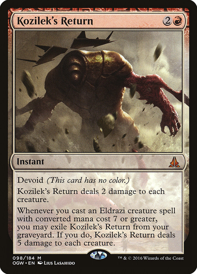Kozilek's Return 98/184 (Oath of the Gatewatch)  - Foil | Good Games Modbury