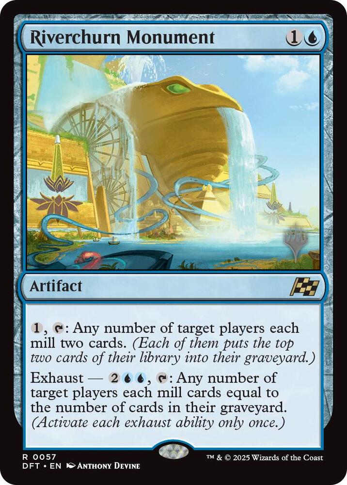 Riverchurn Monument 57 (Promo Pack: Aetherdrift)  - Foil | Good Games Modbury