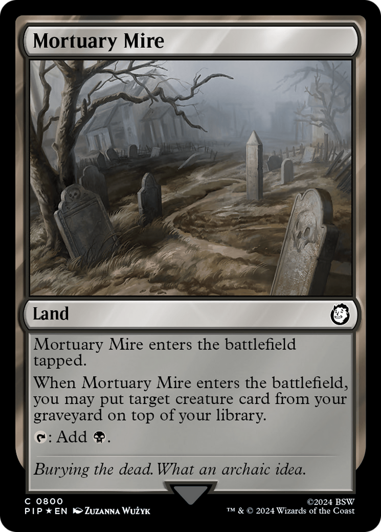Mortuary Mire (Surge Foil) [Fallout] | Good Games Modbury