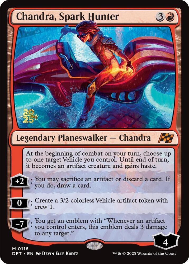 Chandra Spark Hunter 116s/160 (Prerelease Cards)  - Foil | Good Games Modbury