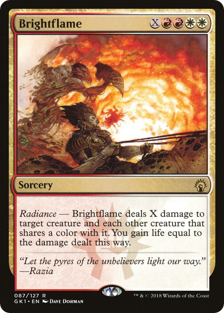 Brightflame 87/127 (Guilds of Ravnica: Guild Kits)  | Good Games Modbury