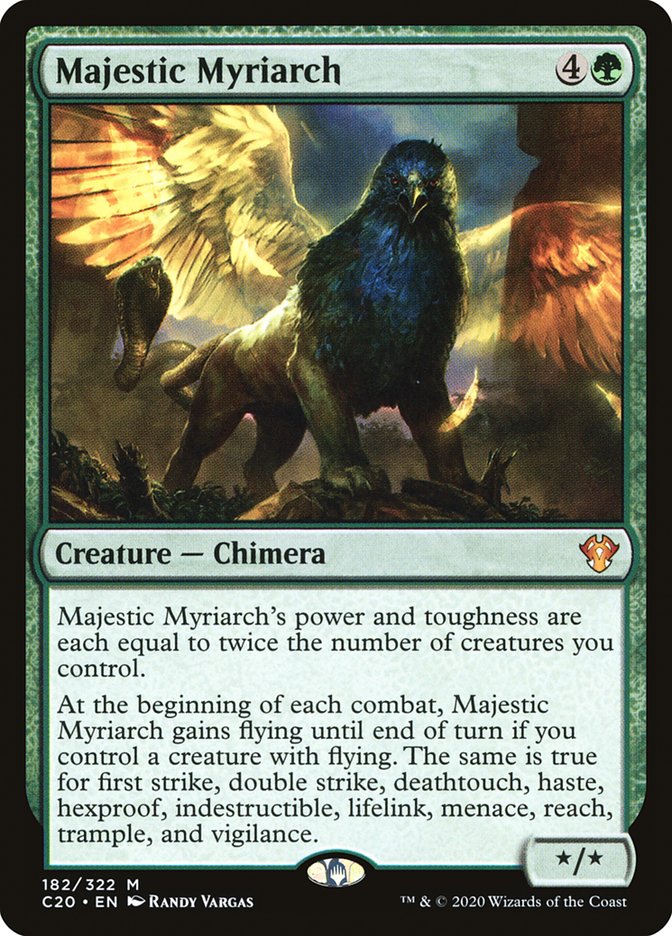 Majestic Myriarch 182 (Commander 2020)  | Good Games Modbury