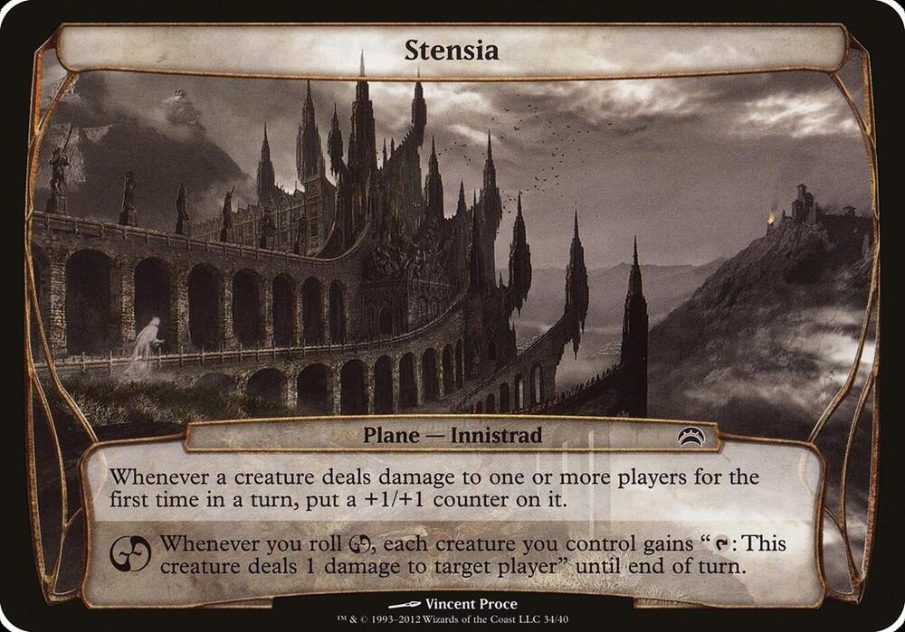 Stensia Planechase 2012 34/40 (Oversize Cards)  | Good Games Modbury