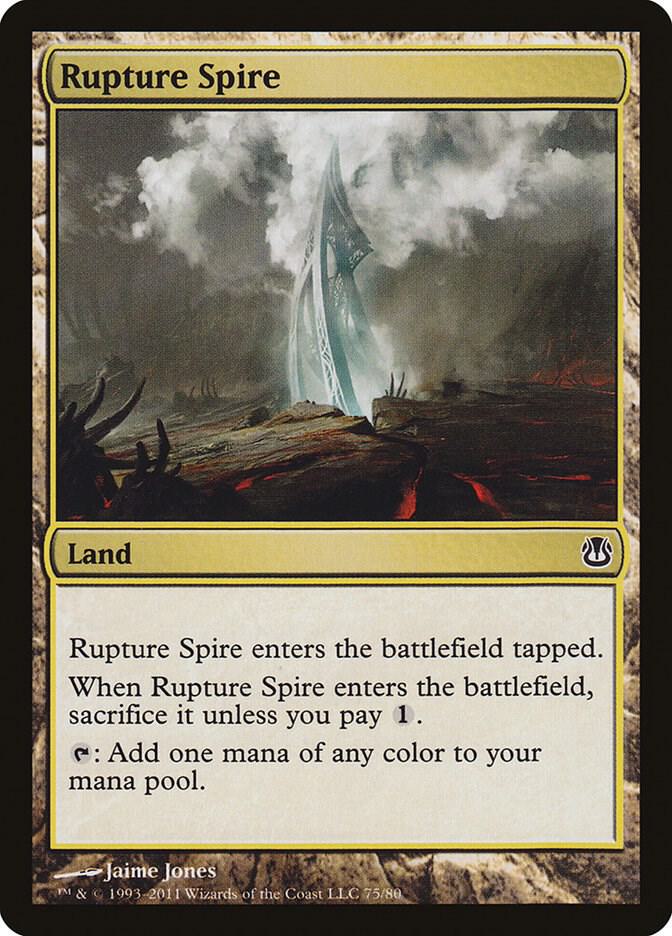 Rupture Spire 75/80 (Duel Decks: Ajani vs. Nicol Bolas)  | Good Games Modbury