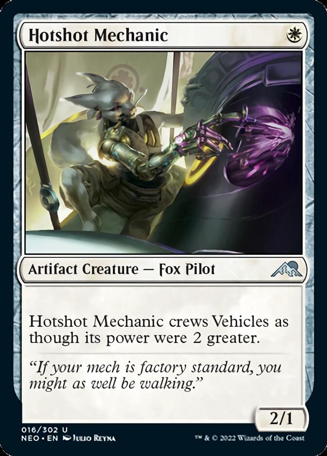 Hotshot Mechanic [Kamigawa: Neon Dynasty] | Good Games Modbury