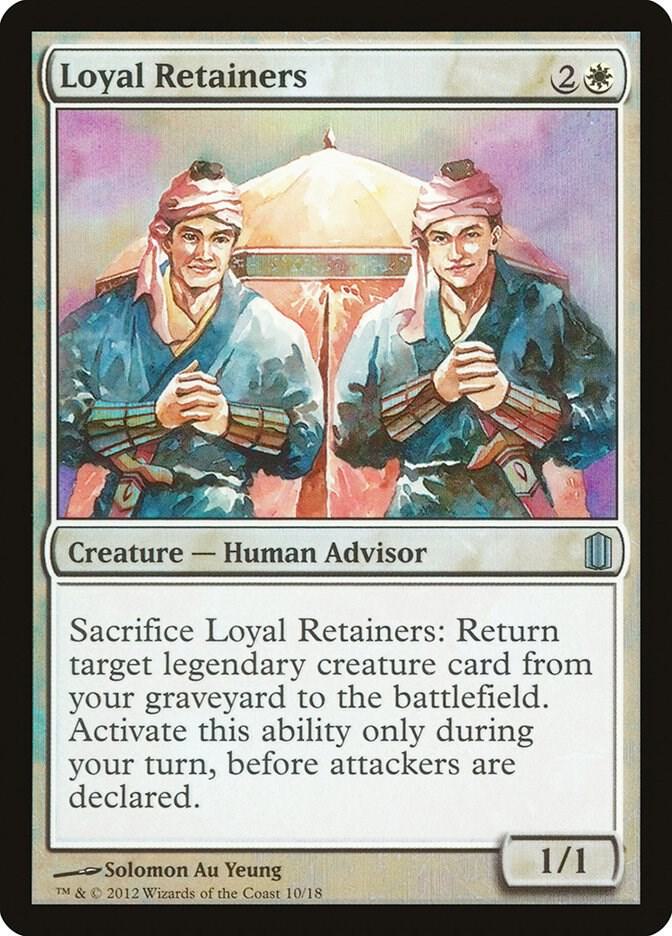 Loyal Retainers 10 (Commander's Arsenal)  - Foil | Good Games Modbury