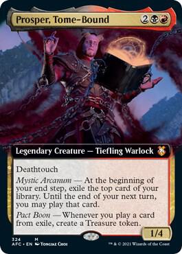 Prosper Tome Bound Extended Art 324/62 (Commander: Adventures in the Forgotten Realms)  | Good Games Modbury