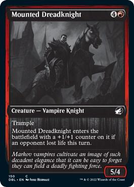 Mounted Dreadknight 150/534 (Innistrad: Double Feature)  - Foil | Good Games Modbury