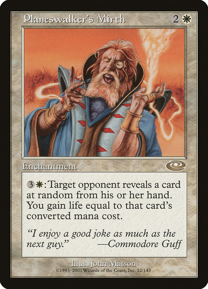 Planeswalker's Mirth 12/143 (Planeshift)  - Foil | Good Games Modbury