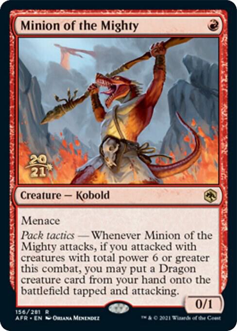 Minion of the Mighty 156s/241 (Prerelease Cards)  - Foil | Good Games Modbury