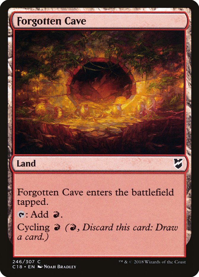 Forgotten Cave [Commander 2018] | Good Games Modbury