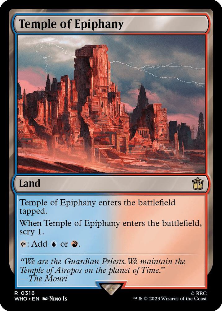 Temple of Epiphany 316/331 (Universes Beyond: Doctor Who)  | Good Games Modbury
