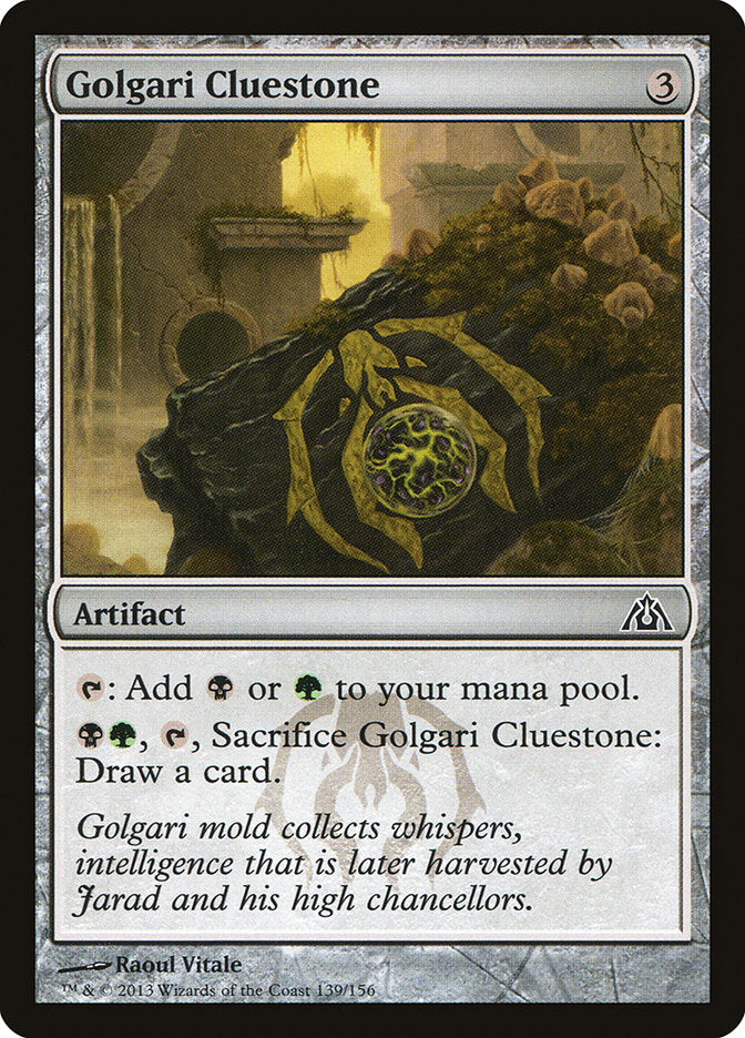 Golgari Cluestone [Dragon's Maze] | Good Games Modbury