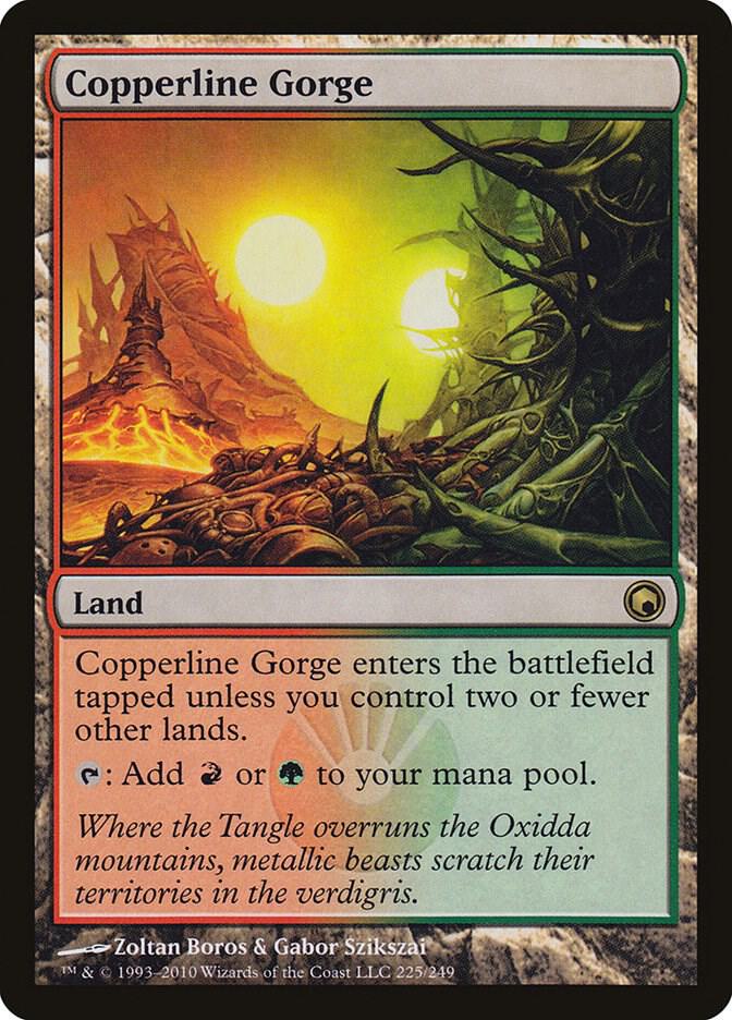 Copperline Gorge 225/249 (Scars of Mirrodin)  - Foil | Good Games Modbury