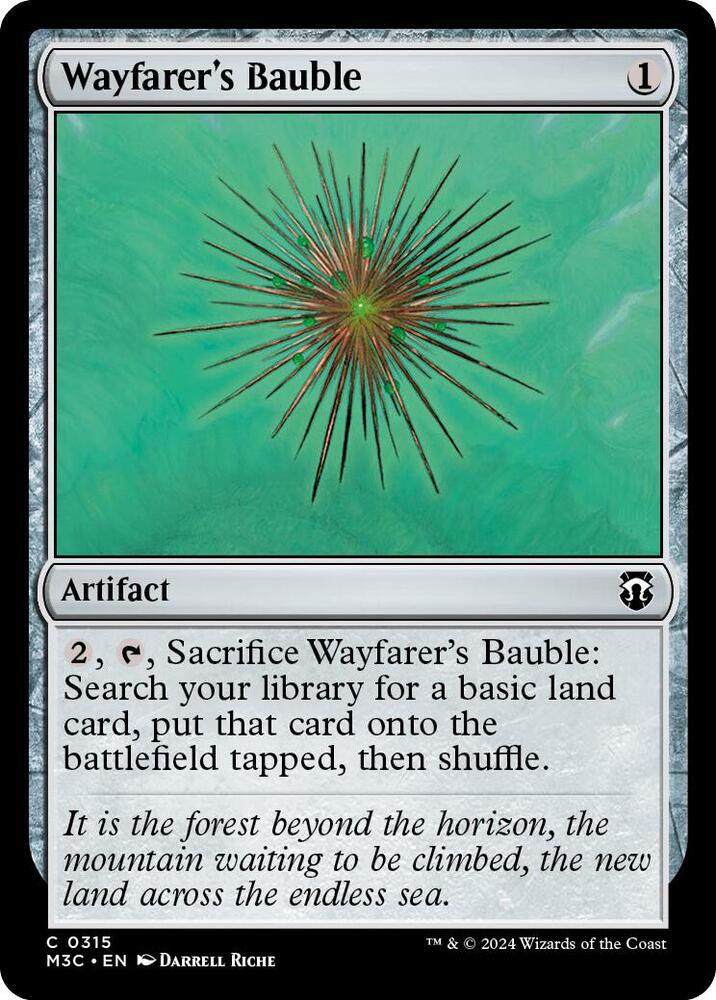 Wayfarer's Bauble 315/411 (Commander: Modern Horizons 3)  - Ripple Foil | Good Games Modbury