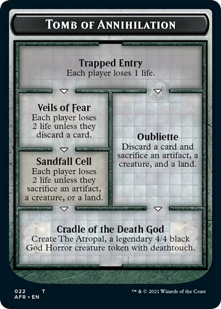 Tomb of Annihilation AFR 22 (Oversize Cards)  | Good Games Modbury