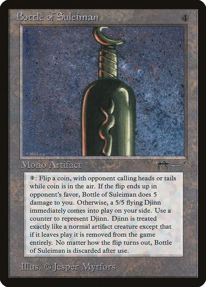 Bottle of Suleiman 58/78 (Arabian Nights)  | Good Games Modbury