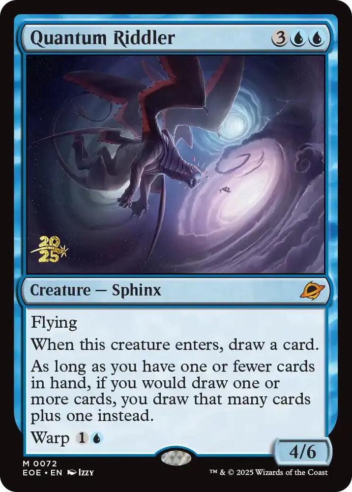 Quantum Riddler 72s/160 (Prerelease Cards)  - Foil | Good Games Modbury