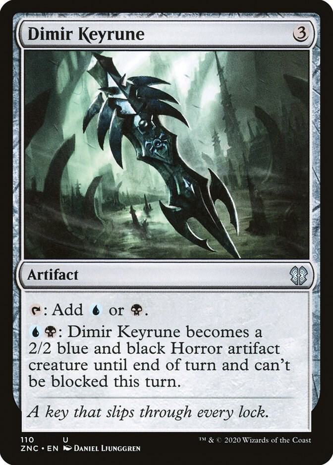 Dimir Keyrune 110/142 (Commander: Zendikar Rising)  | Good Games Modbury