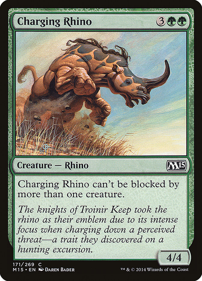 Charging Rhino [Magic 2015] | Good Games Modbury