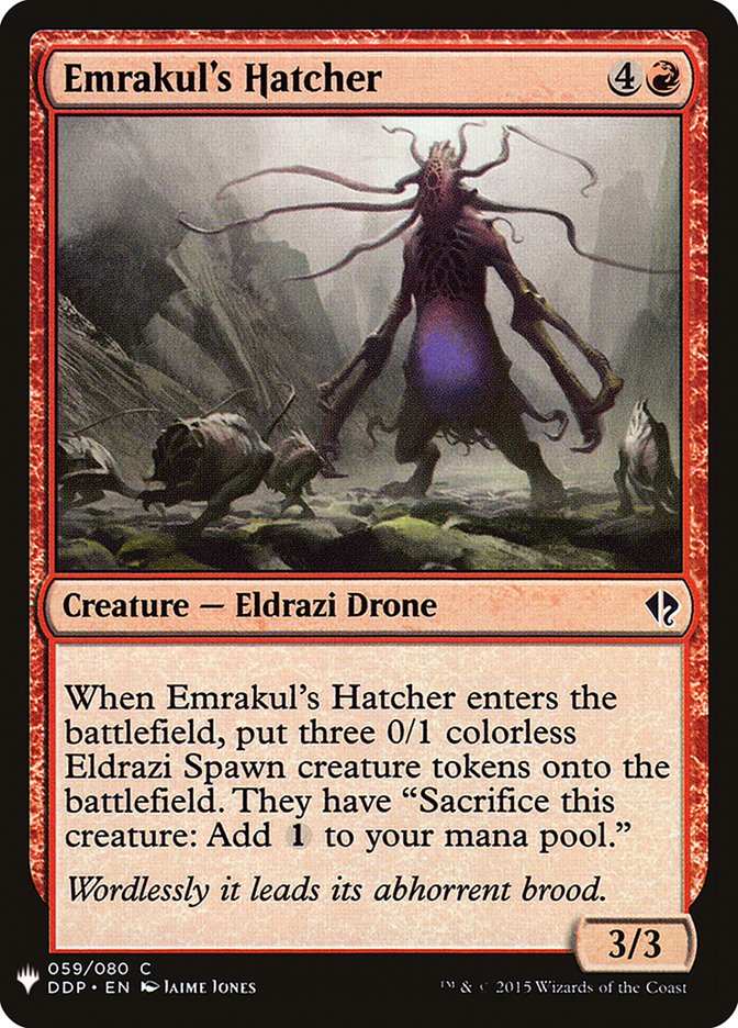 Emrakul's Hatcher [Mystery Booster] | Good Games Modbury