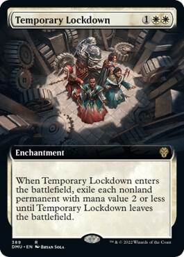 Temporary Lockdown Extended Art 389/281 (Dominaria United)  | Good Games Modbury