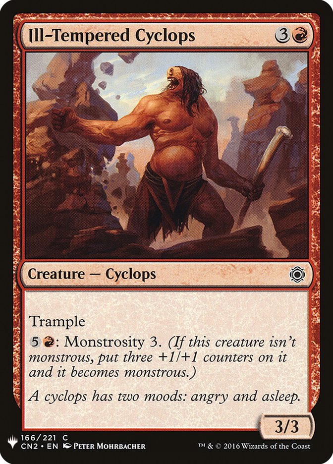 Ill-Tempered Cyclops [Mystery Booster] | Good Games Modbury