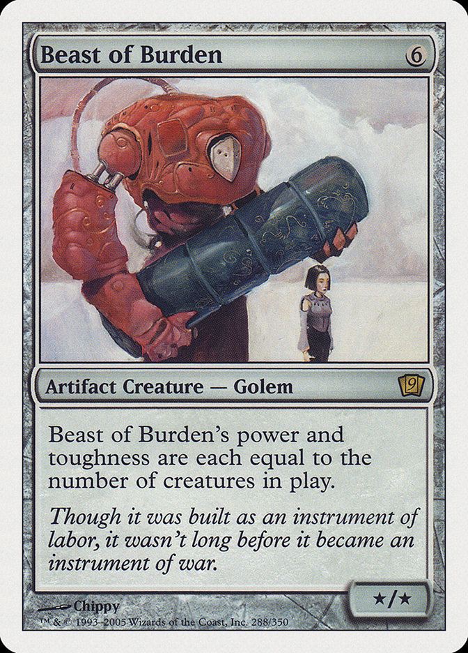 Beast of Burden 288/350 (9th Edition)  | Good Games Modbury