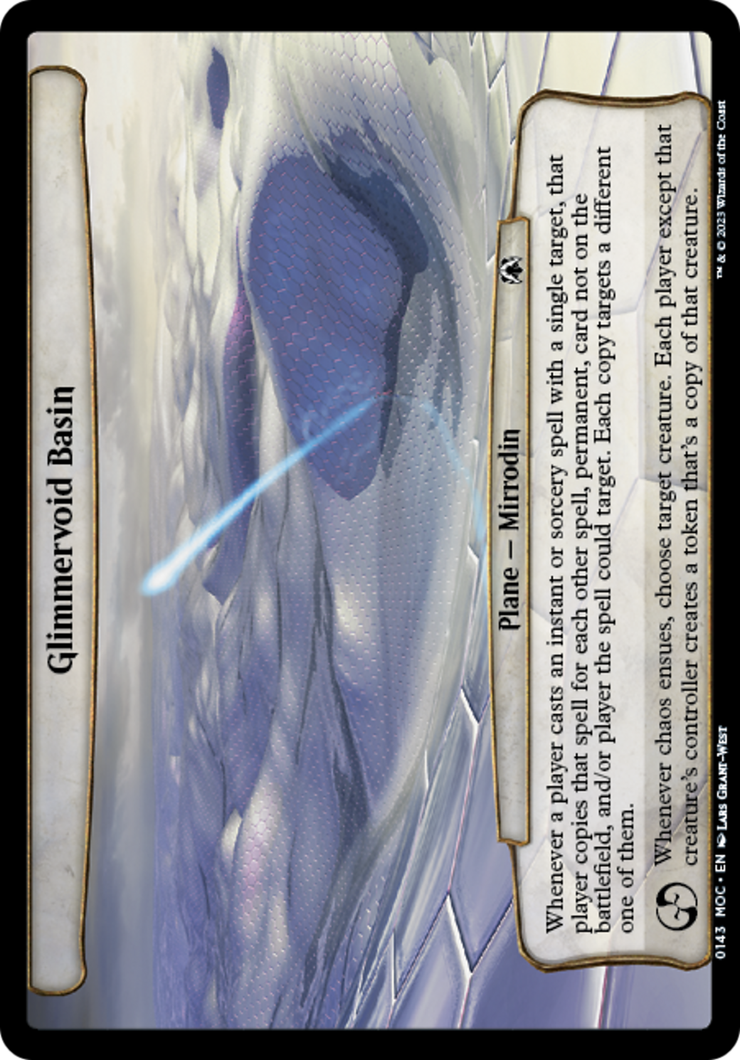 Glimmervoid Basin [March of the Machine Commander] | Good Games Modbury