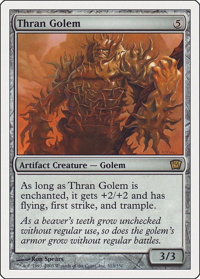 Thran Golem 313/350 (9th Edition)  | Good Games Modbury