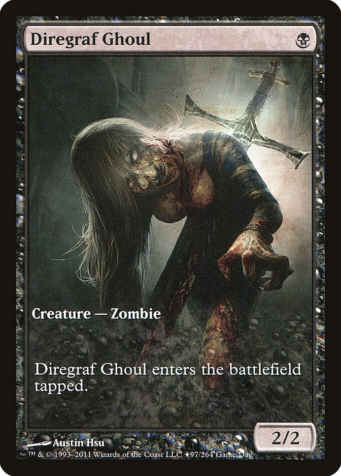Diregraf Ghoul (Game Day) [Innistrad Promos] | Good Games Modbury