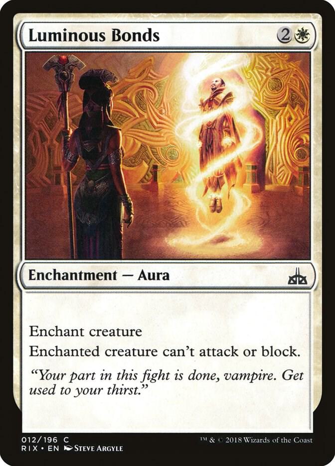 Luminous Bonds 12/196 (Rivals of Ixalan)  - Foil | Good Games Modbury