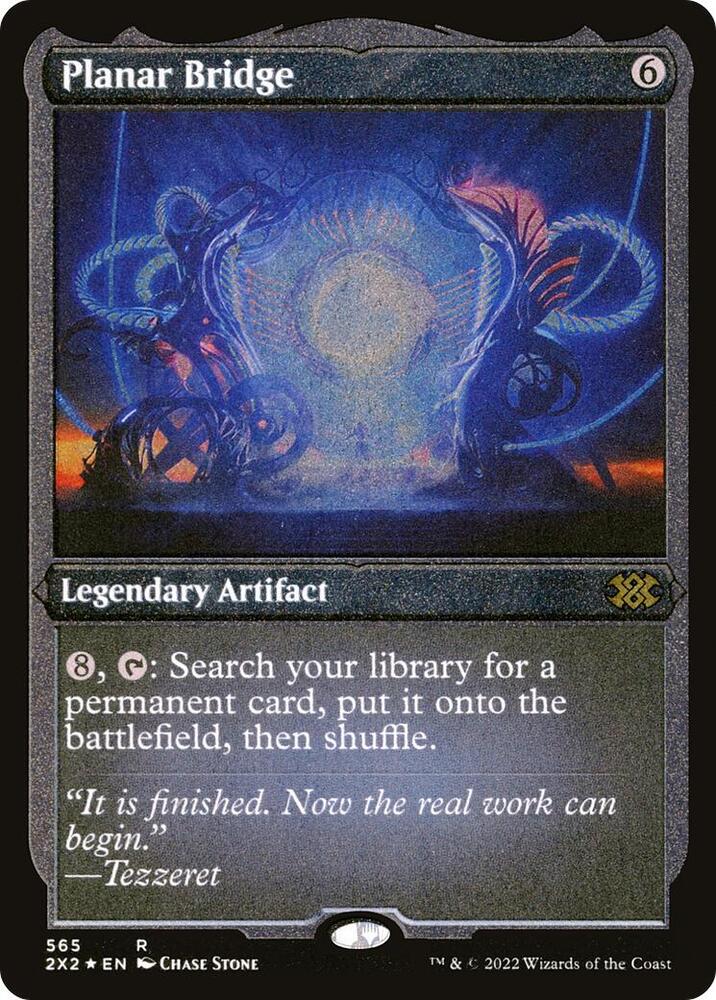 Planar Bridge Foil Etched 565 (Double Masters 2022)  - Foil | Good Games Modbury