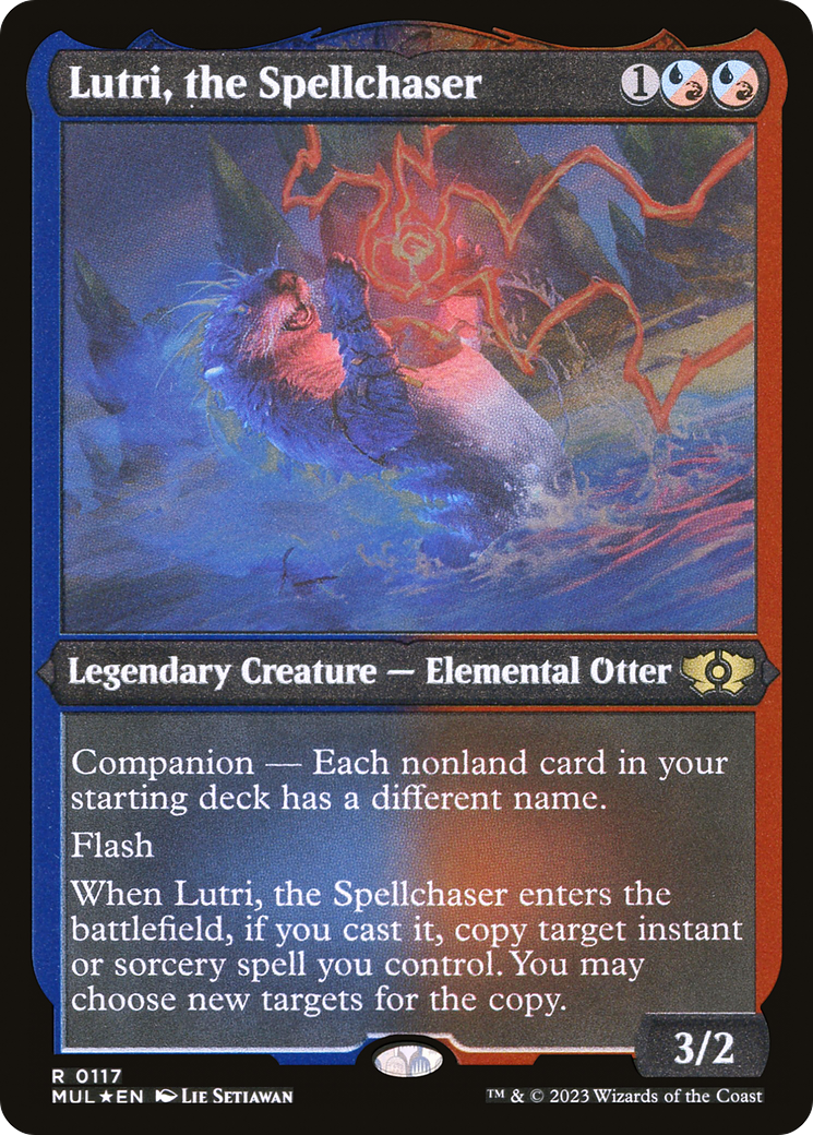 Lutri, the Spellchaser (Foil Etched) [Multiverse Legends] | Good Games Modbury