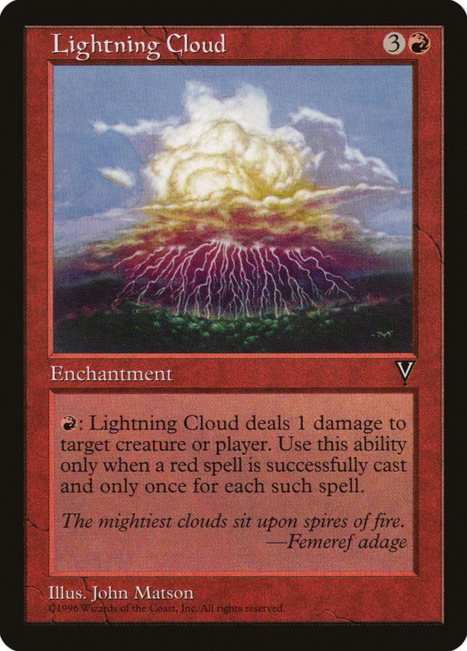 Lightning Cloud 87/167 (Visions)  | Good Games Modbury