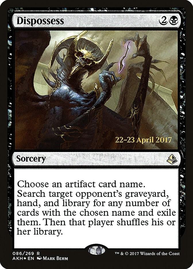 Dispossess 86s/77 (Prerelease Cards)  - Foil | Good Games Modbury