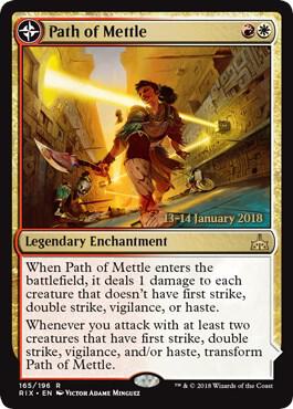 Path of Mettle 165s/98 (Prerelease Cards)  - Foil | Good Games Modbury