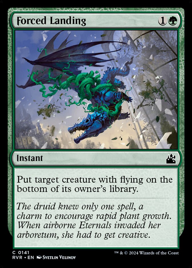 Forced Landing 141/291 (Ravnica Remastered)  | Good Games Modbury