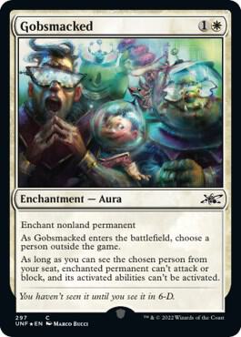 Gobsmacked Galaxy Foil 297/244 (Unfinity)  - Foil | Good Games Modbury